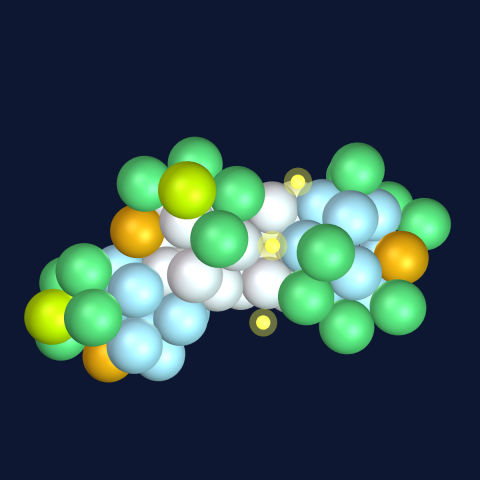 Copper-63 with quasi-inner electrons